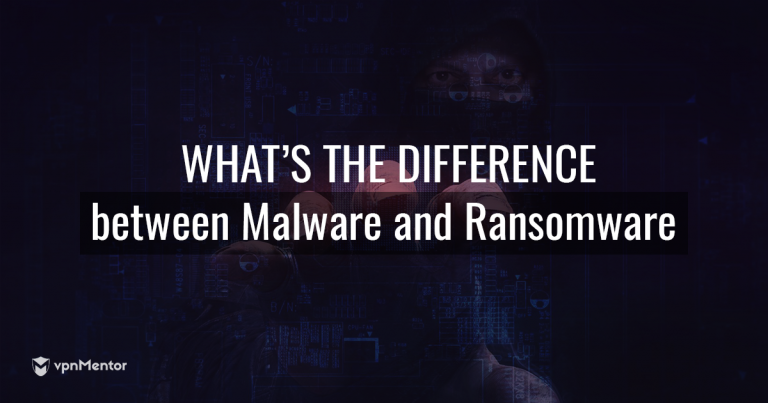 What's the difference between malware and randsomware?